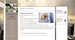 Desktop Screenshot of john-immobilien.de